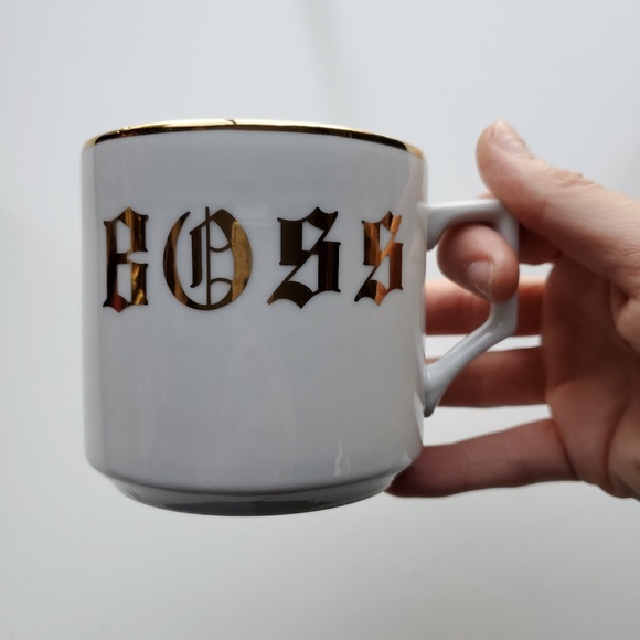 Swank Other - BOSS Porcelain Coffee Mug
